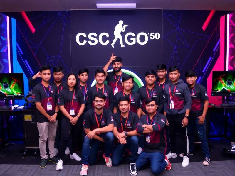 CSGO India Dominators Team Photo